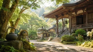 分福茶釜の 茂林寺