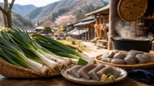 ねぎとこんにゃく 下仁田名産