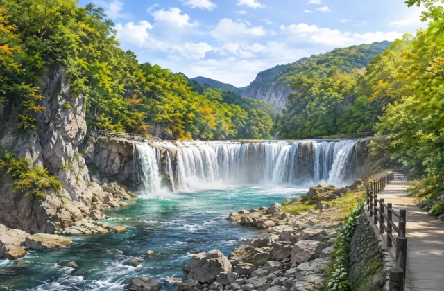 吹割の滝