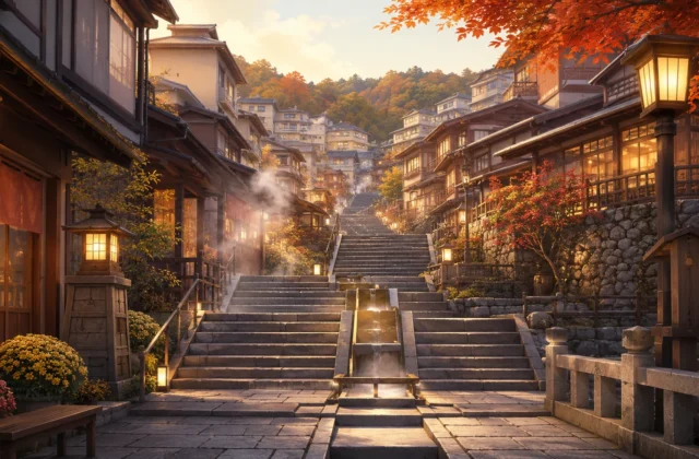 伊香保温泉 石段街